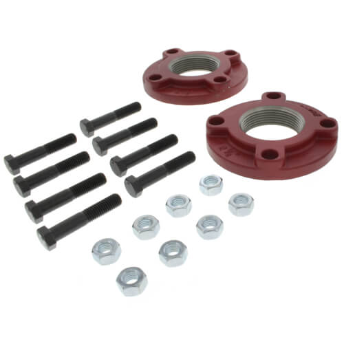 91584911: 2 1/2" CAST IRON FLANGE SET