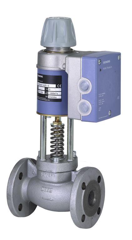 MVF461H25-8: Magnetic Valve, 1", 2-way, 9.4 Cv, 0 to 10V control, w/o Flange Kits