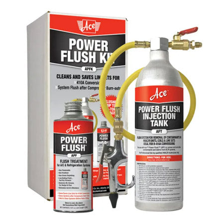 APFK: Powerflush Kit - Injector tool w/flush cleaner 16oz