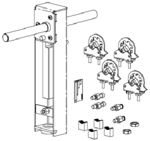 AV-607-1: LINKAGE,DURADRIVE TO 2.5-5"vlv