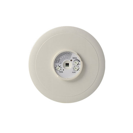 BDS-600SSB: Ceiling Surface Mount Dual Technology Occ Sensor which combines PIR and HFD, 24VDC made by IR-TEC. Lens B is Extra wide Cone shaped for Mounting