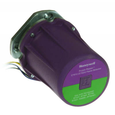 C7061A1053: Ultraviolet Flame Detector, Dynamic Self Checking Purple Peeper, 120vac, 1 Inch Mounting, 96 Inch Color Coded Lead Wires, Nema 4 Rated, -40/175 Deg