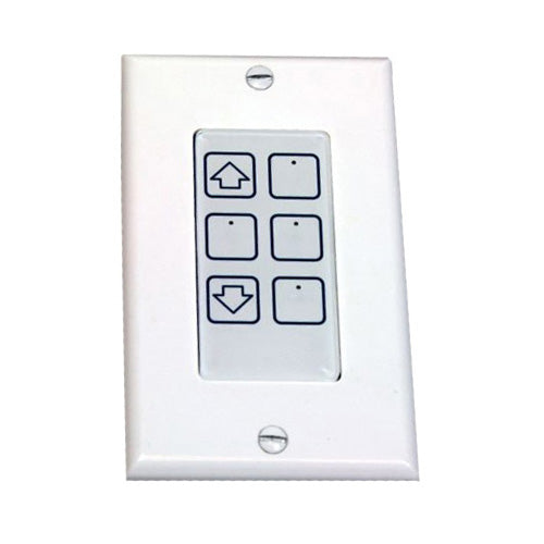 CTS3PR-WH: Capacitive Touch Station, 3 Preset, White (wallplate not included)