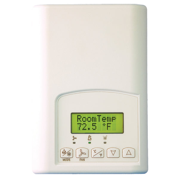 VT7355C5031: FCU Room Controller: 2 On/Off or Floating Outputs, w/RH, Lodging Interface.