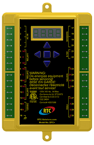 DFC+: Integrated Digital Gas Fired Heating Control with Freeze and Outside Air Thermostat