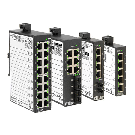 EISK8-100T/FC-U: Skorpion 2-Port MM SC-Fiber Switch with 6-Port 10/100Mbps