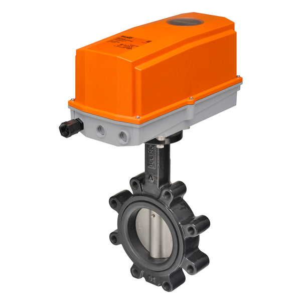 F6100HD+DRCX24-MFT-T N4: Butterfly Valve (BFV), 4", 2-way, ANSI ClassConsistent with 125, Cv600, Configurable