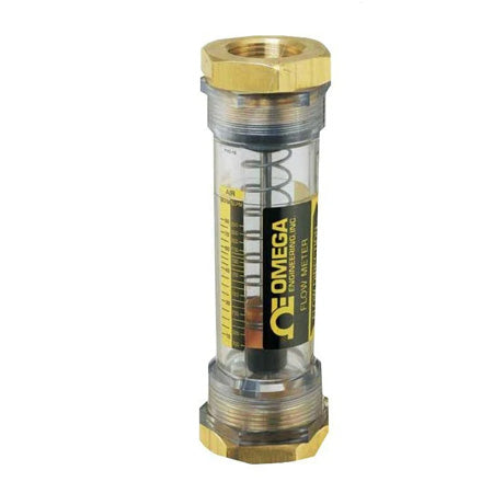 FL-505: 1" Flowmeter, 0.5 to 5 GPM, 5 to 50 SCFM
