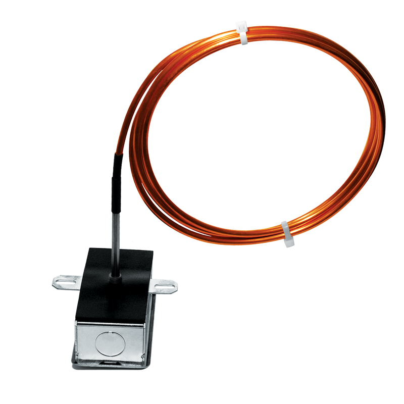 A/CP-A-50-GD: 10,000 Ohm Thermistor (Type II), Copper Averaging, 50', Galvanized Enclosure