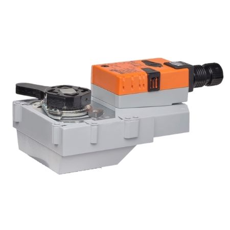 GRX24-MFT: Configurable Valve Actuator, Non fail-safe, AC/DC 24 V, 2...10 V, MFT/programmable