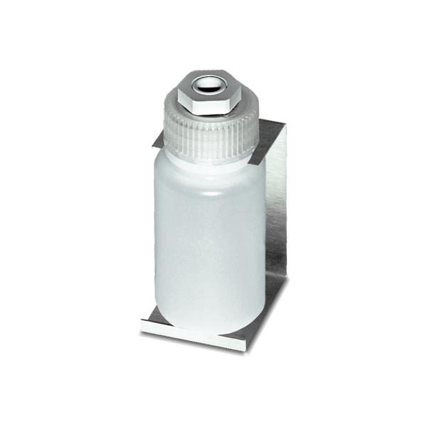 A/TB-2.0-GLA: Thermal Buffer, 2 oz Nalgene Bottle, 1 Sensing Point, Mounting Bracket, Glass Beads, Rated to -100C