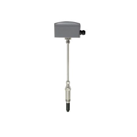 IEF-LN-CND-COM: Series IEF Insertion Electromagnetic Flow Transmitter, standard accuracy <10" pipe, 1% FS, 1" male NPT, 1/2" female NPT conduit connection