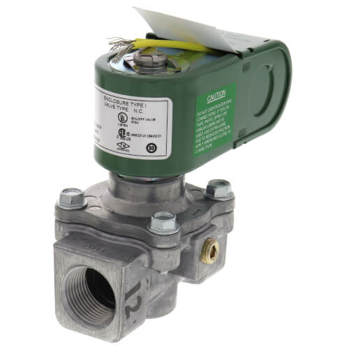 K3A552V: 3/4" 120V N/C GAS Valve  3# MAX