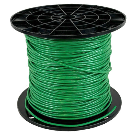 L718ST-04: 18AWG 16 Strand Green Motor Hook Up Wire (MHW) 500'