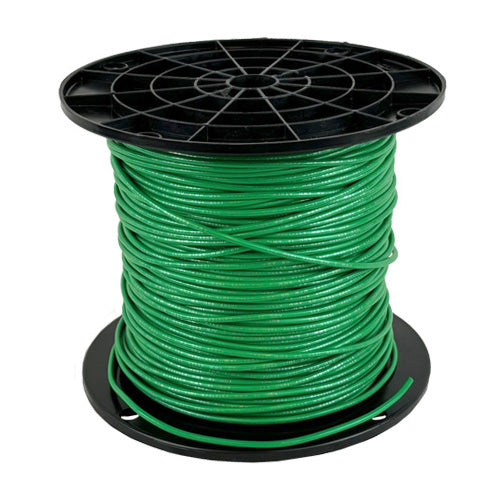 L718ST-04: 18AWG 16 Strand Green Motor Hook Up Wire (MHW) 500'