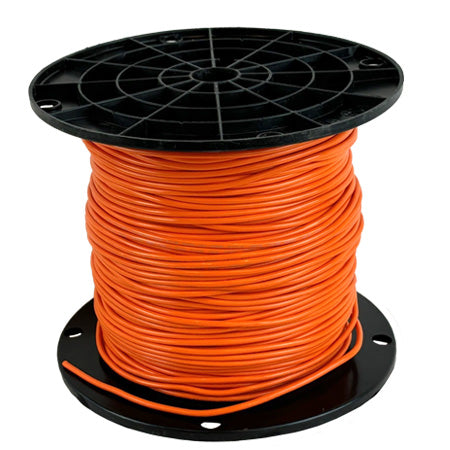 L718ST-07: 18AWG 16 Strand Orange Motor Hook Up Wire (MHW) 500'