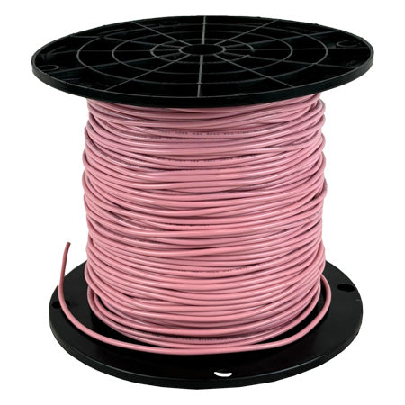 L718ST-11: 18AWG 16 Strand Pink Motor Hook Up Wire (MHW) 500'