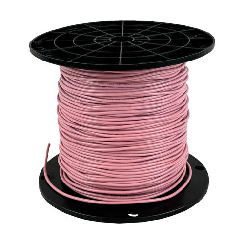 L718ST-11: 18AWG 16 Strand Pink Motor Hook Up Wire (MHW) 500'