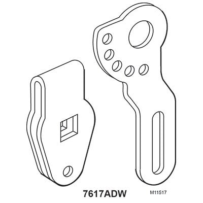 7617ADW: Crank Arm, Adjustable, Used with Modutrol IV Motors