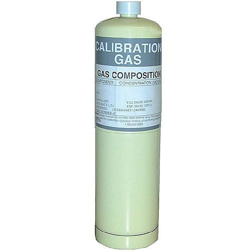 NO2-5PPM-AL: Nitrogen Dioxide NO2 Cal Gas Aluminum Cylinder 34L 5 ppm (F) ** GAS CANISTERS ARE NON-RETURNABLE ** **HAZMAT SHIPPING CHARGES WILL APPLY**