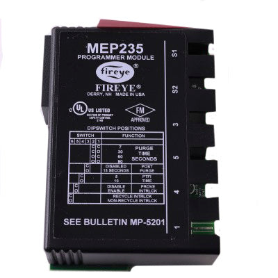 Mep Control Module MEP235: MICROm SERIES PROG MODULE SELECT. PURGE TIMING