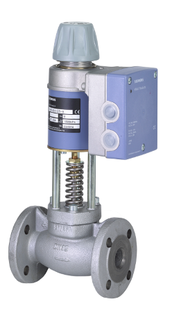 MVF461H32-12: Siemens Magnetic Valve, 1-1/4", 2-way, 14 Cv, 0 to 10V control