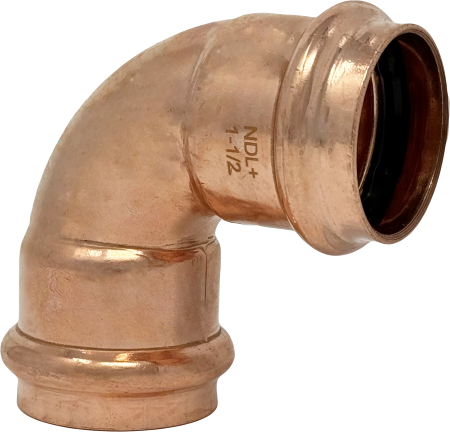 CP7-12-08: 3/4" x 1/2" 90deg Elbow P x P