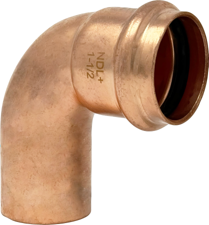 CP7-2-08: 1/2" 90deg Street Elbow P x FTG