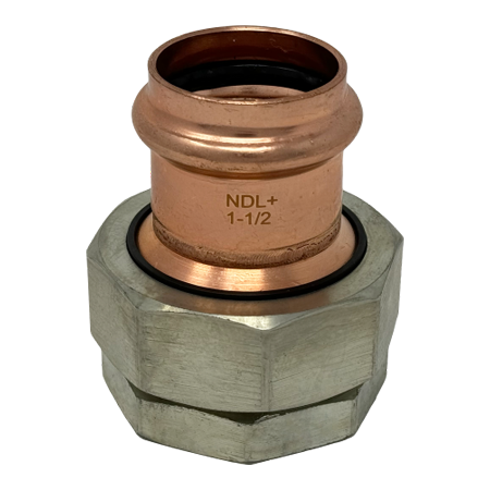 CP35-3-20: 1-1/4" Dielectric Union P x FPT