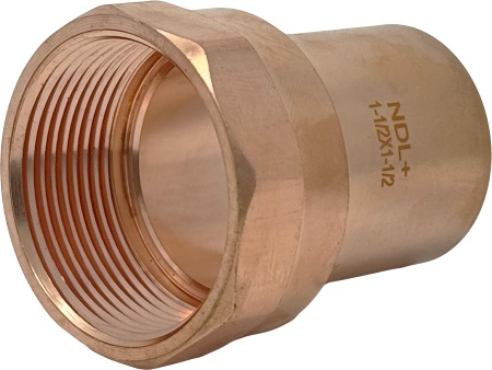 CPFS-08-12: 1/2" x 3/4" Female Street Adapter FTG x FPT