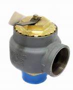 0930-K01-GC0015: 3" Male NPT Inlet X 3" Female NPT Outlet, Set at 15 PSI, 6949 lb/h Capacity, Cast Iron Body, ASME Section IV Steam Pressure Relief Valve