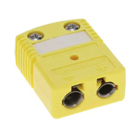 OSTW-K-F: Standard Round Pin Thermocouple Connector with Write-on Window
