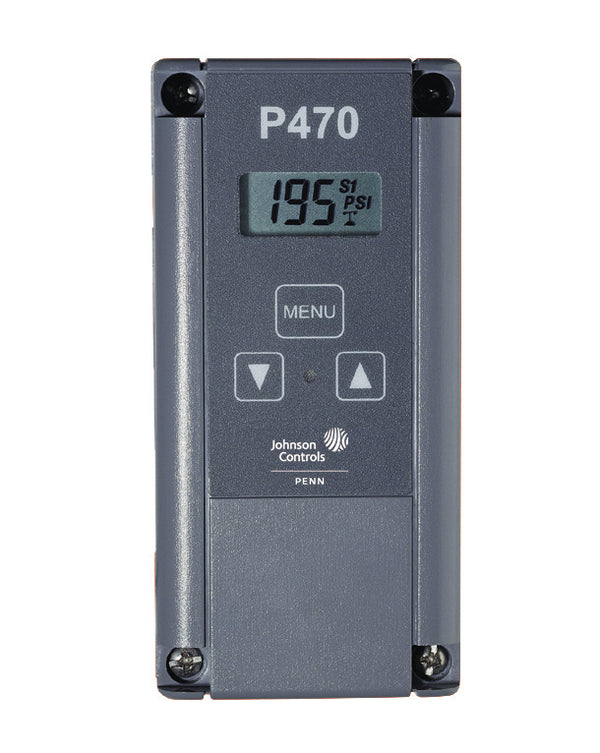 P470EB-1C: Pressure Control 0-100, 0-500, 50-750PSI Selectable