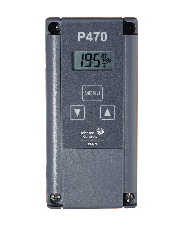 P470EB-1C: Pressure Control 0-100, 0-500, 50-750PSI Selectable