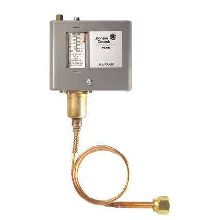 P70GA-11C: Pressure Control, 20" to 100 Psi, 4 Wire 2 Circuits, 1 Normally Open and 1 Normally Closed, Open Low, 1/4" FNPT