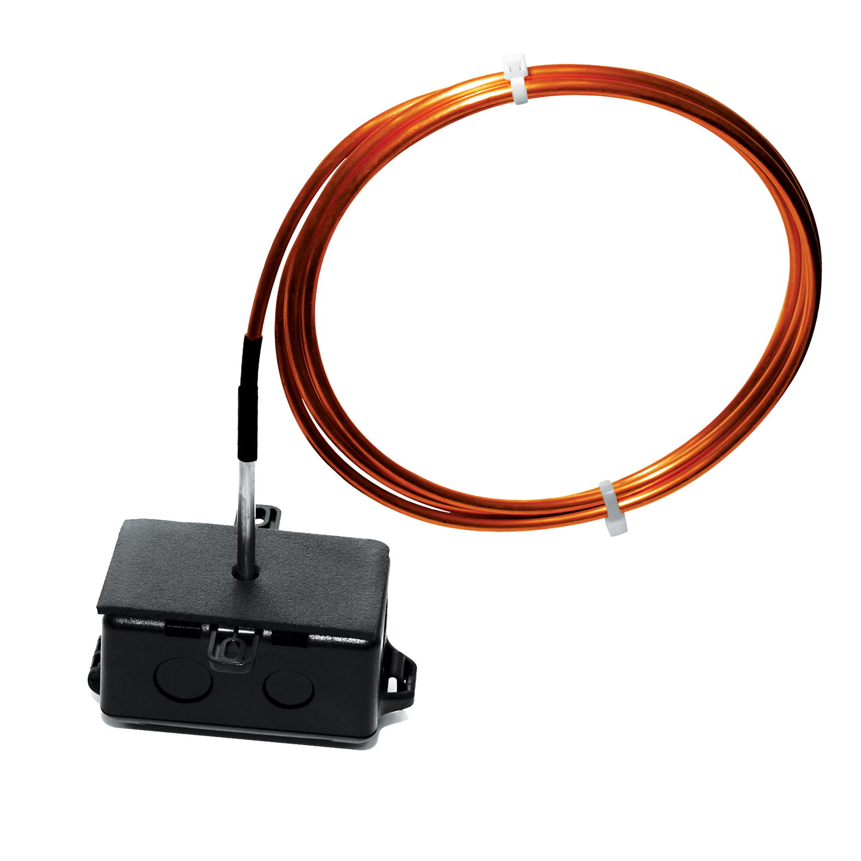 A/3K-A-24-PB: 3,000 Ohm Thermistor, Copper Averaging, 24', Plastic Enclosure