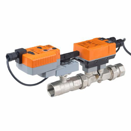EP150+AKRX-E: Configurable Electr. 2-way PI-CCV EPIV fail-safe, AC/DC 24 V, BACnet MS/TP, Modbus RTU, MP-Bus, DN 1 1/2"[40], Internal thread, GPM 44, -10...120C