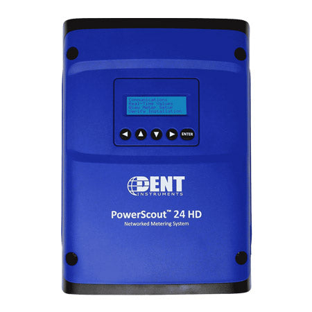 PS24HD-C-D-N-D: PowerScout 24 HD Multi Circuit Power Submeter With Case, Display, and Cloud