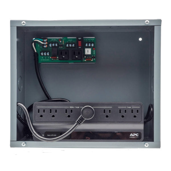 PSH600-UPS-STAT: Enclosed UPS Interface board w/600VA UPS and status