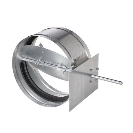 RCG16B: 16" Round Galvanized Balancing Damper With Bracket