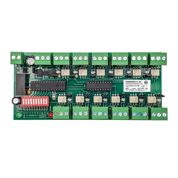 RIBMNWD12-BC: BacNet Panel Device 2.75in 12 DI + Accumulators