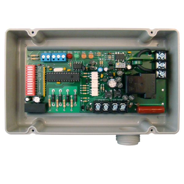 RIBTWX2402B-BC: BacNet Enclosed Relay 20Amp 240Vac/24Vac/dc current sense status