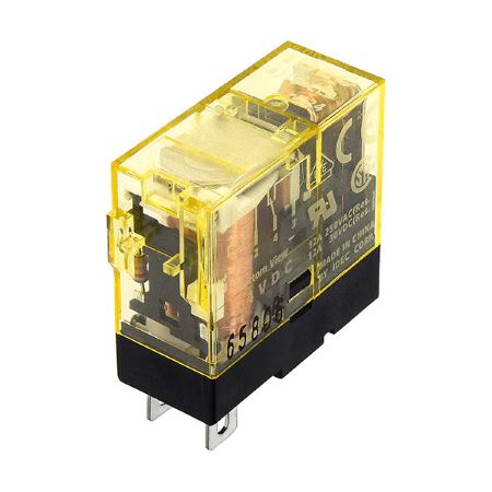 RJ2S-CL-D24: Idec, Relay Plug-In DPDT 8A 24VDC