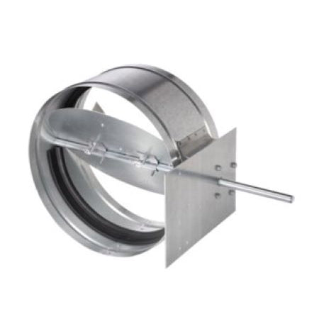 RLG22B: ULTRA LOW LEAK ROUND DAMPER W/SEALS 22 INCH