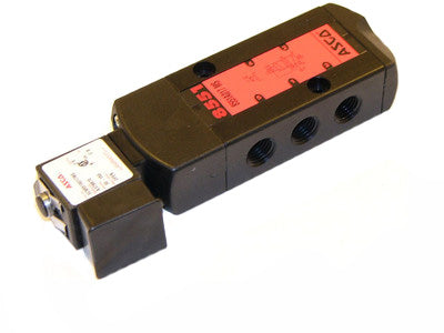 SC8551A17MS: 1/4" Spool Valve, 4w, 5Port, 2pos,120v