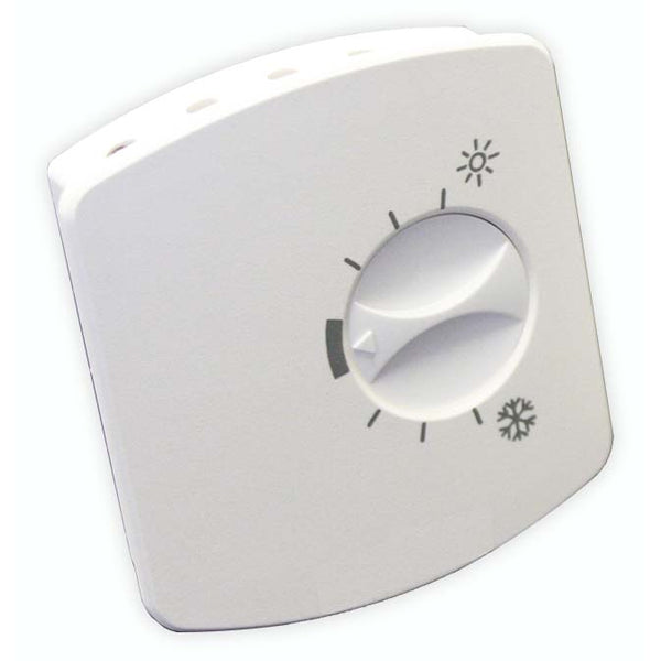 STE-6014W80: Sensor: SimplyVAV Room Temp Setpoint Dial Modular White