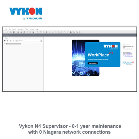 SUP-0-SMA-1YR: N4 Supervisor 0 - 1 year maintenance with 0 Niagara network connections.