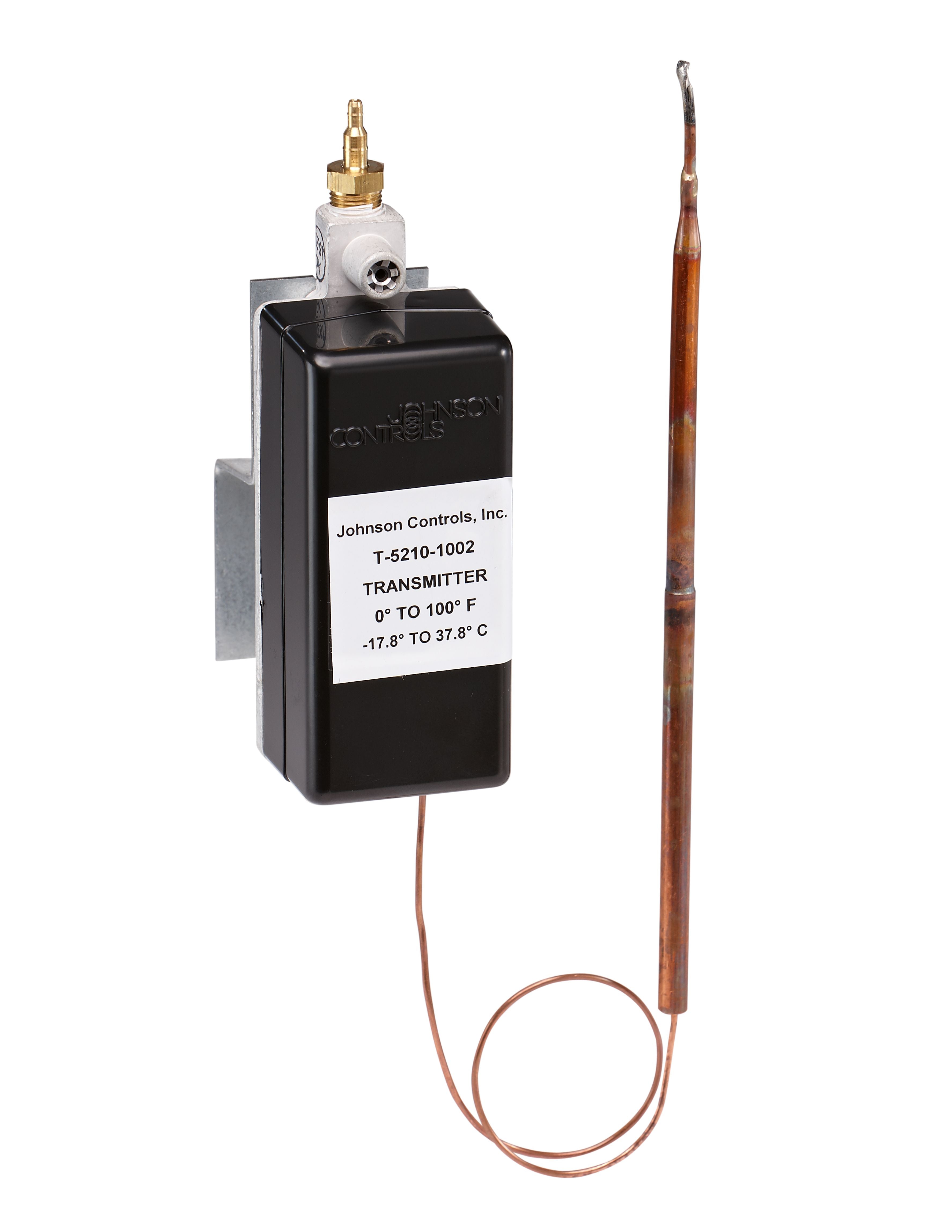 T-5210-1002: Temp Transmitter 0-100F Duct Style, Pneumatic