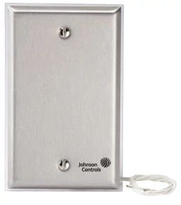 TE-6310F-0: ROOM 80X120 1K Nickel WALL PLATE TEMP SENSOR W/LOGO