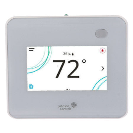 TEC3631-14-000: Thermostat, MSTP Or N2, RTU/Heat Pump With Econ, Occ Sensor, FULL COLOR, White, JCI Logo